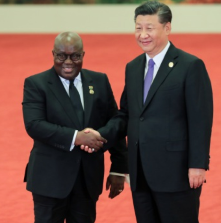 Akufo-Addo with Xi Jinpin